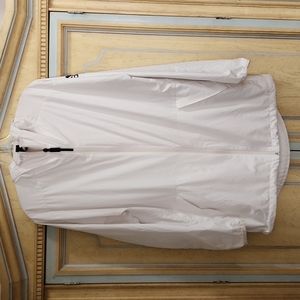 Adidas White Windbreaker Jacket Size S